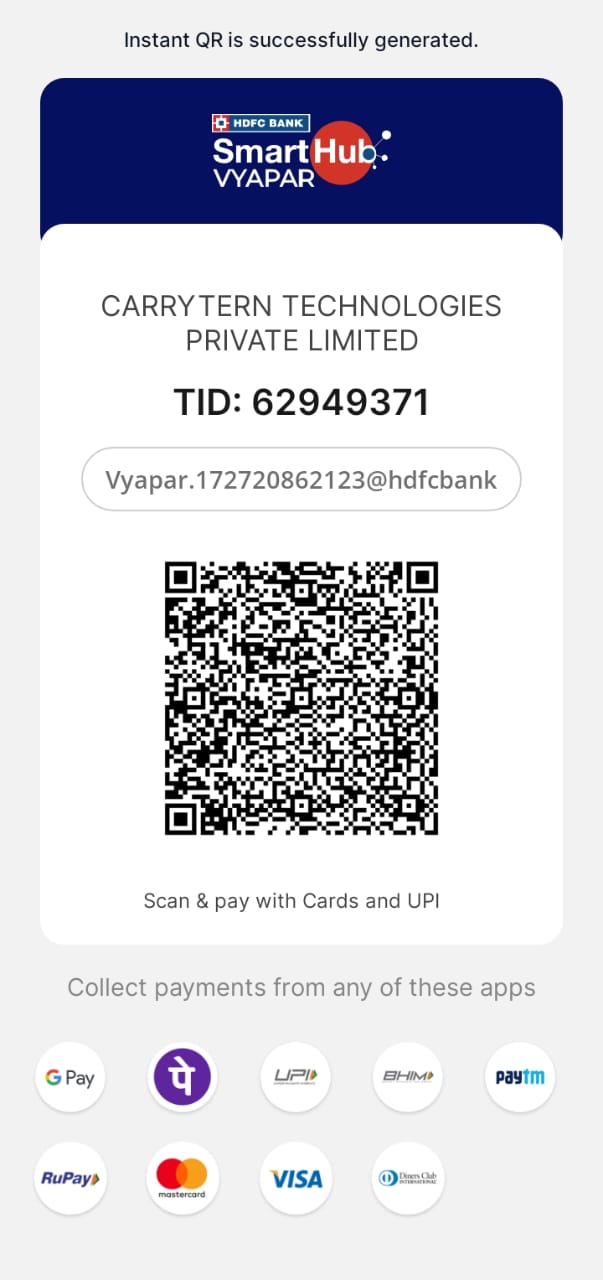 Payment details